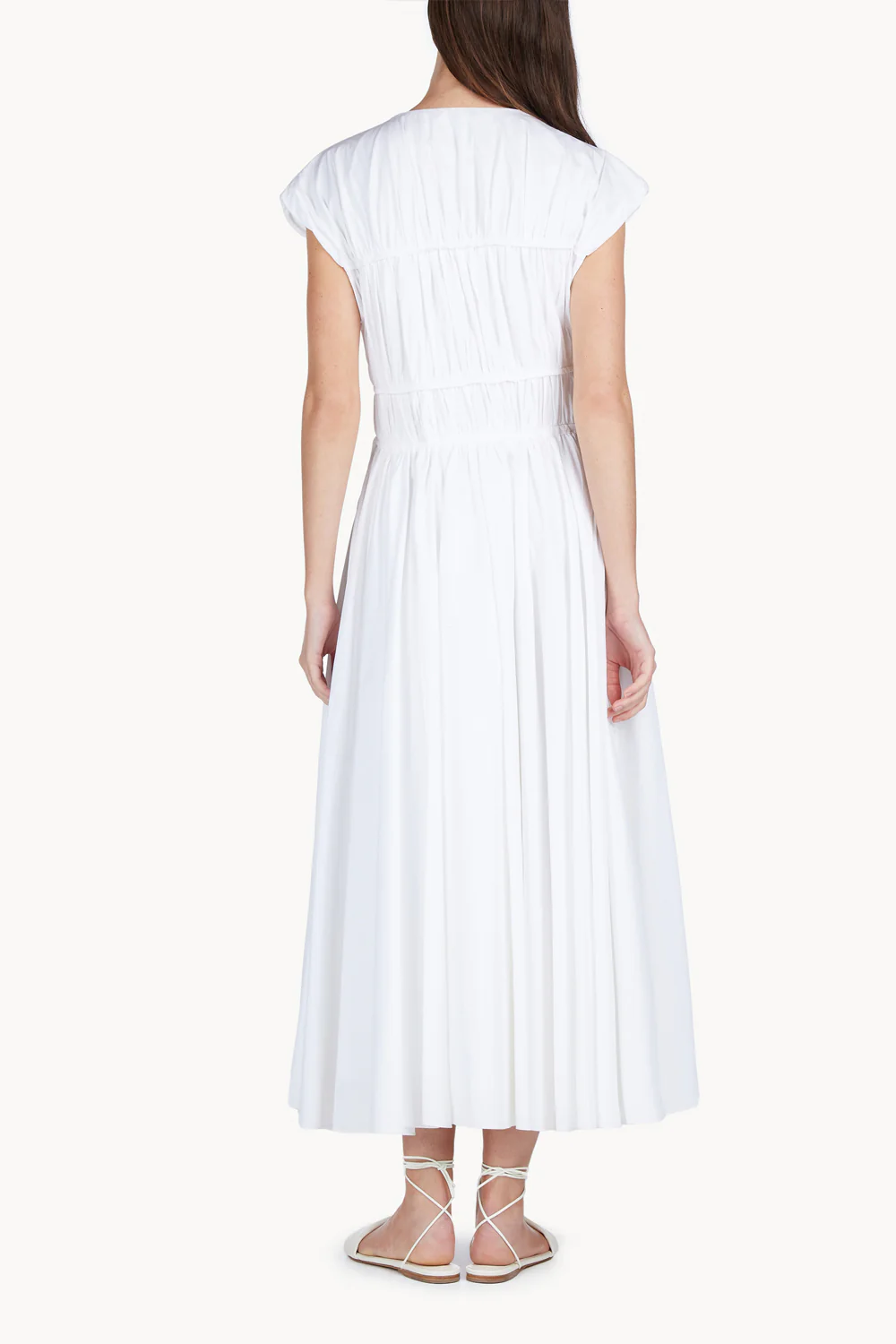 Ceres Organic Cotton Midi Dress White - Image 4