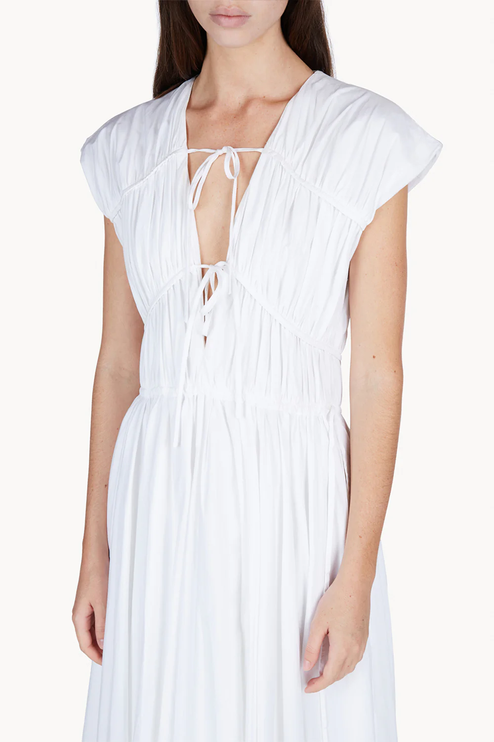 Ceres Organic Cotton Midi Dress White - Image 5