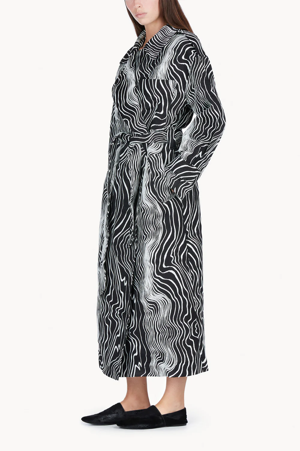 Faretta Trench Black/ White - Image 3