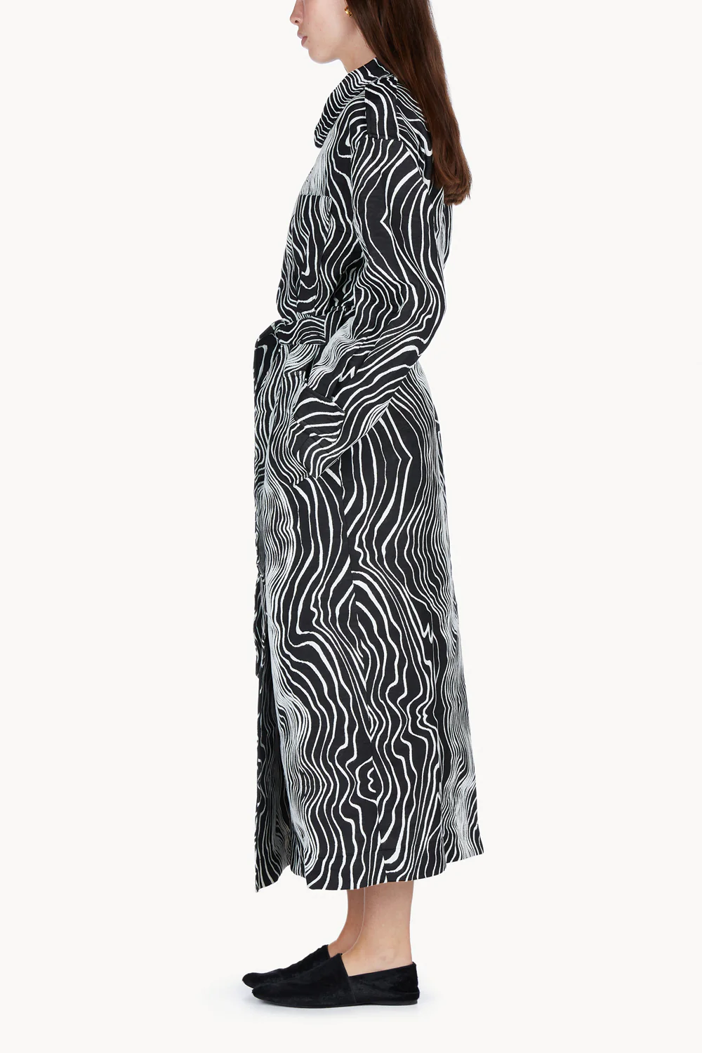 Faretta Trench Black/ White - Image 4