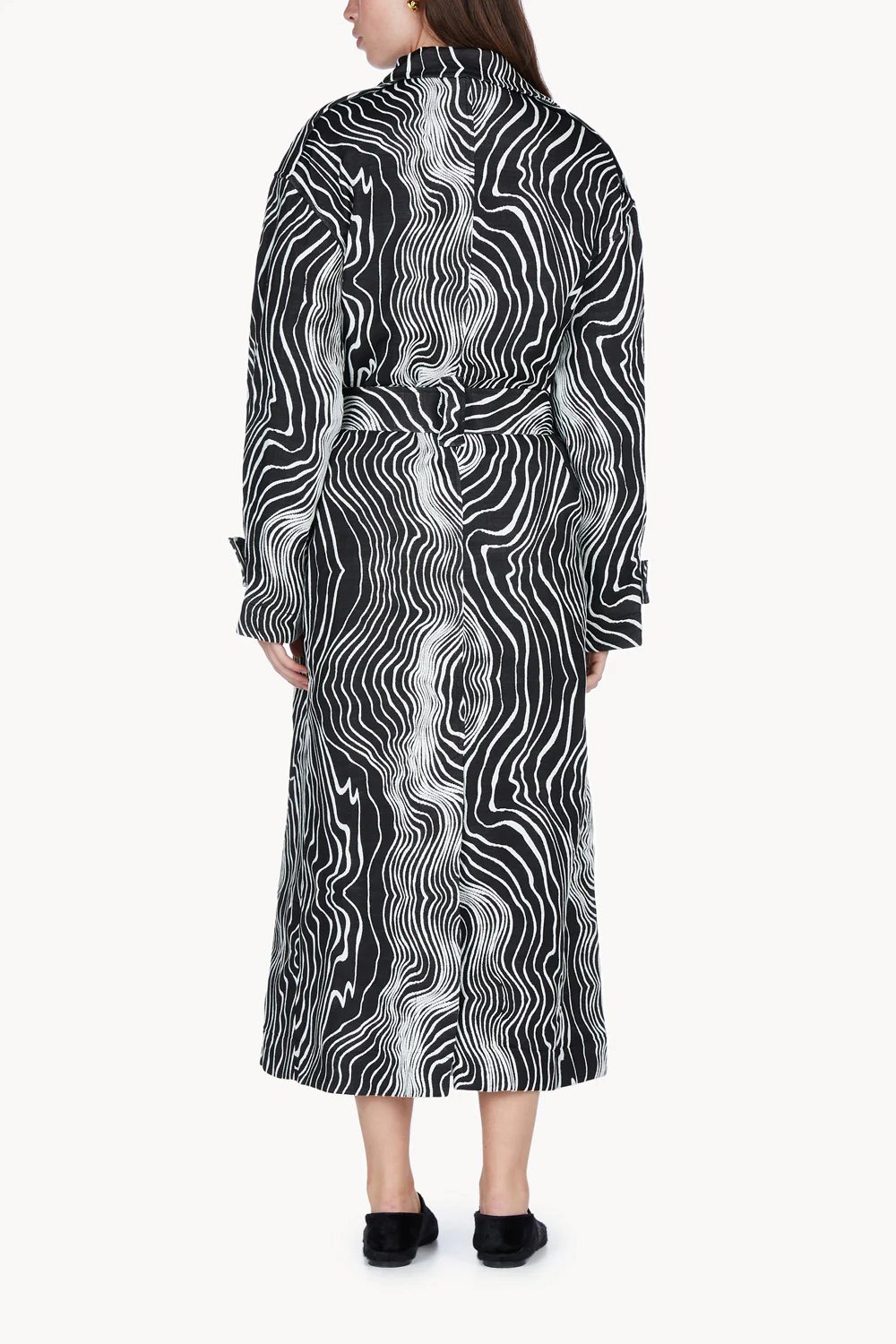 Faretta Trench Black/ White - Image 5