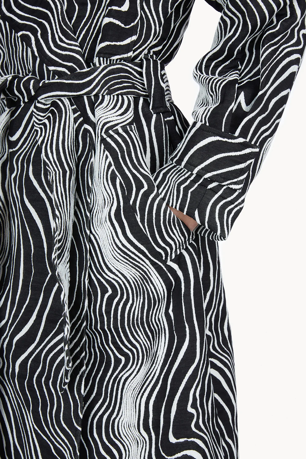Faretta Trench Black/ White - Image 7