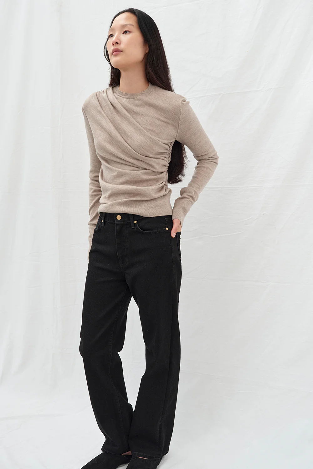 Sade Jean Black Length 32" - Image 3