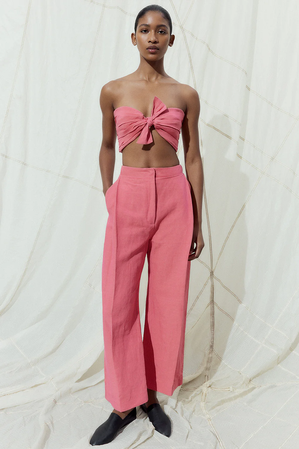 Santu Trouser Dusty Cherry - Image 9