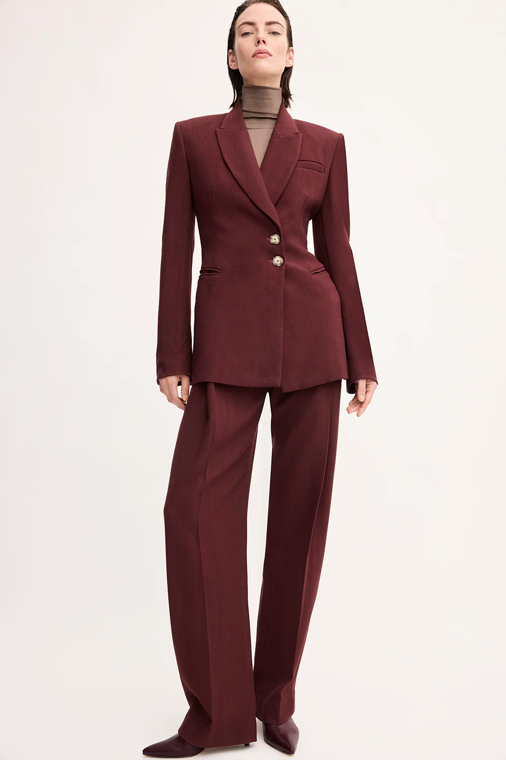 Yana Jacket Burgundy - Image 6